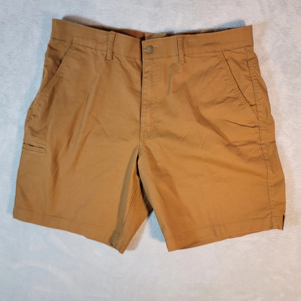 Brahma Men's Canvas Work Shorts Size 40 Brown Relaxed Fit 9" Inseam NWT Tactical